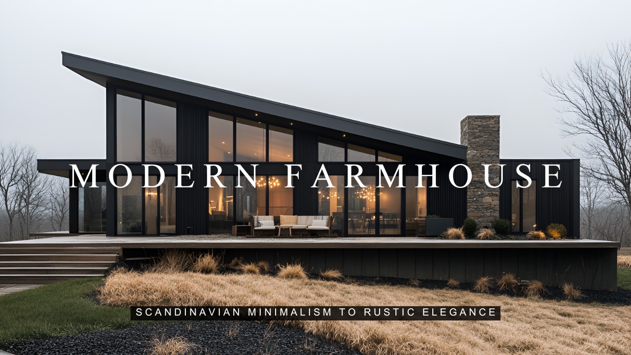 Modern Farmhouse Styles That Inspire: From Scandinavian Minimalism to Rustic Elegance