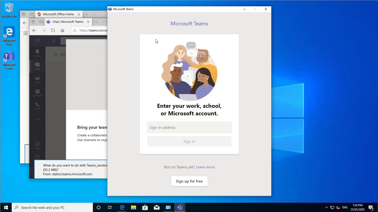 Как установить Microsoft Teams на Windows