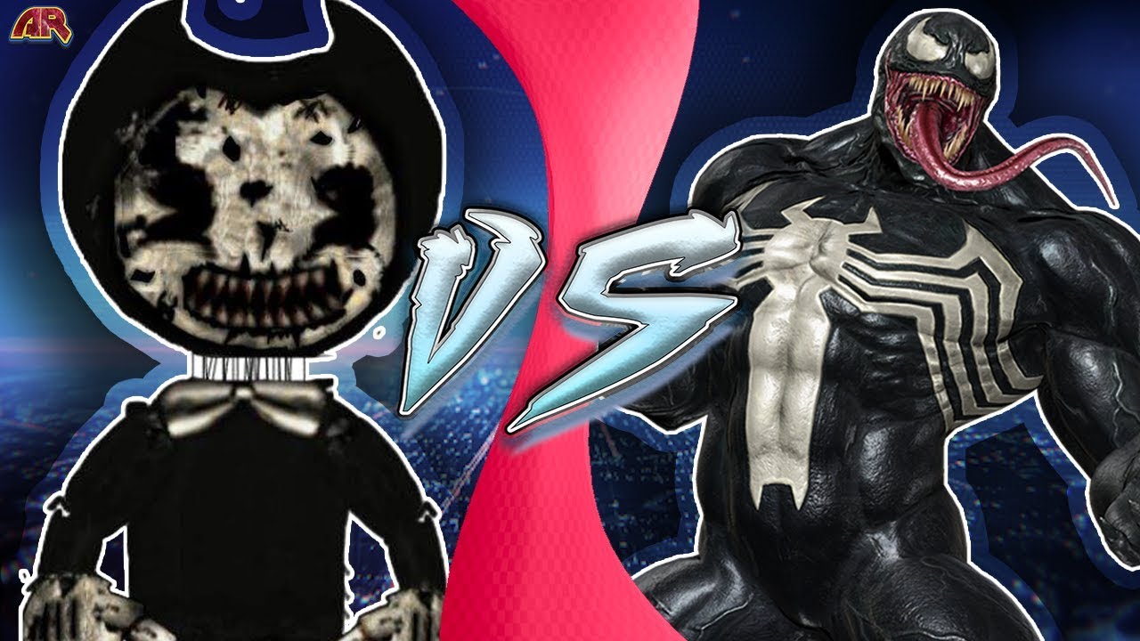 NIGHTMARE BENDY vs VENOM! Animation! (Bendy and The Ink Machine vs Marvel) Cartoon Fight Club Bonus