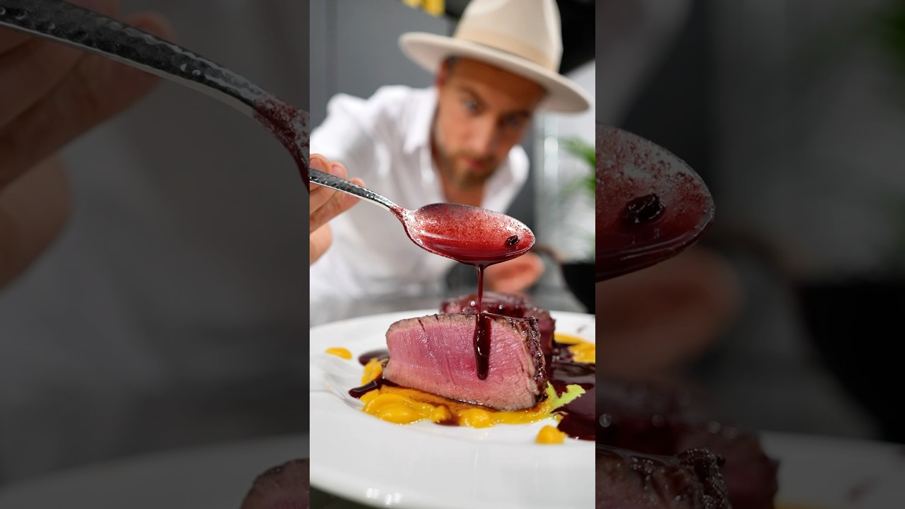Filetto di manzo alla chiantigiana🤤 mamma che cosa ATOMICA!!#filetto #secondinnings #recipe #food