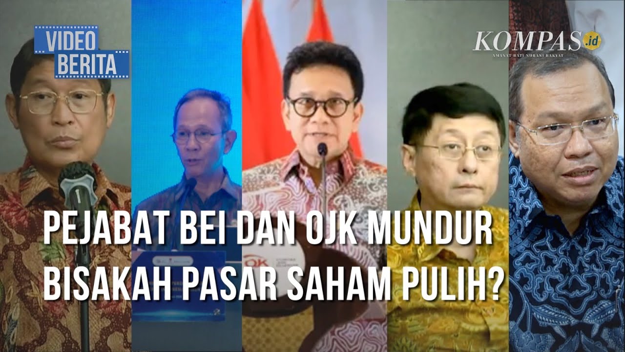 Setelah Pasar Tutup, 4 Pejabat OJK Umumkan Pengunduran Diri