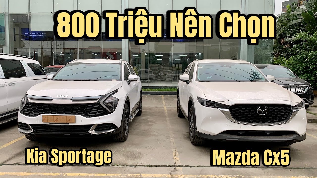 So Sánh Kia Sportage Với Mazda Cx5 Cùng Là Bản Premium. Nên Chọn Xe Hàn Hay Xe Nhật | XEKIA24H |