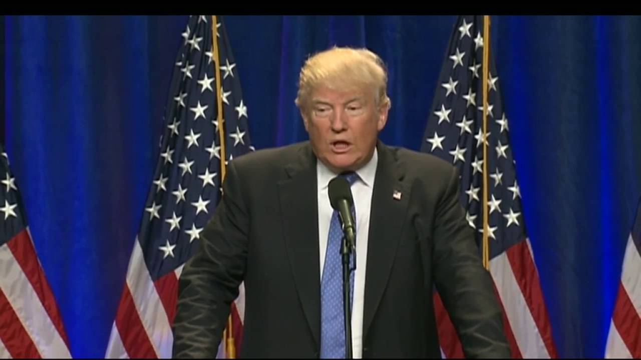 Raw video: Donald Trump delivers speech at St. Anselm College