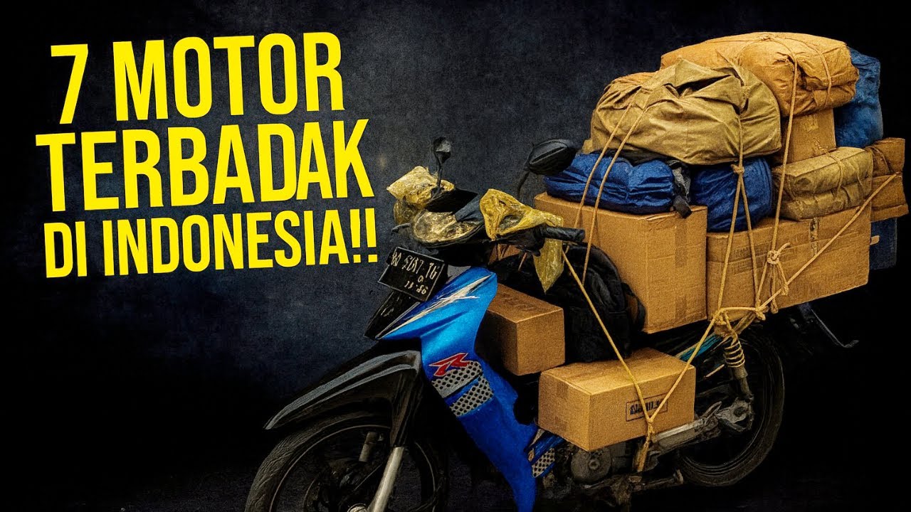 7 Motor Terbadak di indonesia Siap Kerja Rodi !! No 4 Kecil-kecil Caber Rawit!!