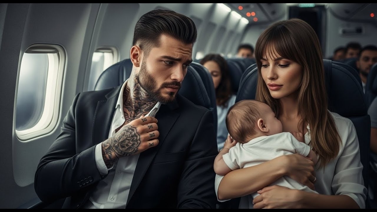 She Noticed the Mafia Boss’s Baby Crying on the Flight — Then She Did the Unthinkable