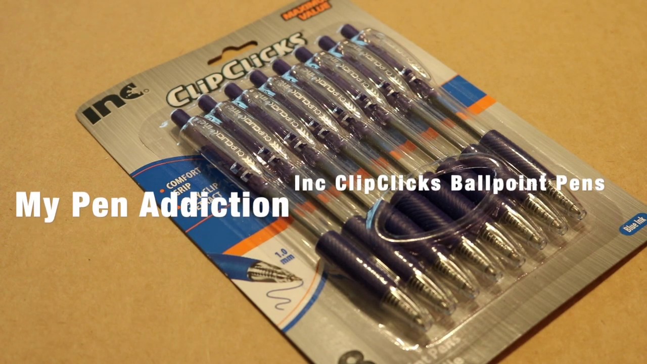 Inc ClipClicks Ballpoint Pen Review | My Pen Addiction