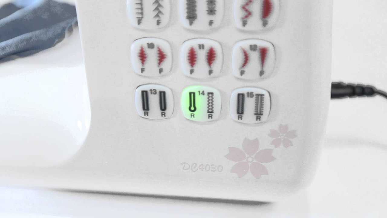 Janome 4030 - тест-драйв швейной машины