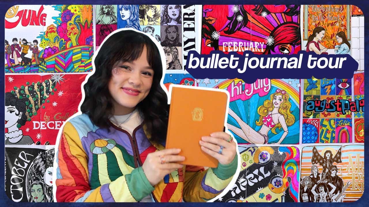 A Flip Through of my 2023 Bullet Journal!