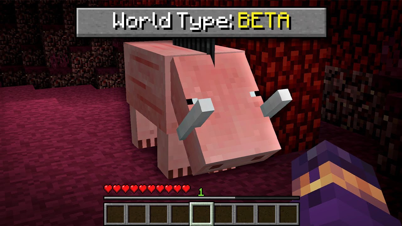I Found a Way to Speedrun Ancient Minecraft Versions.