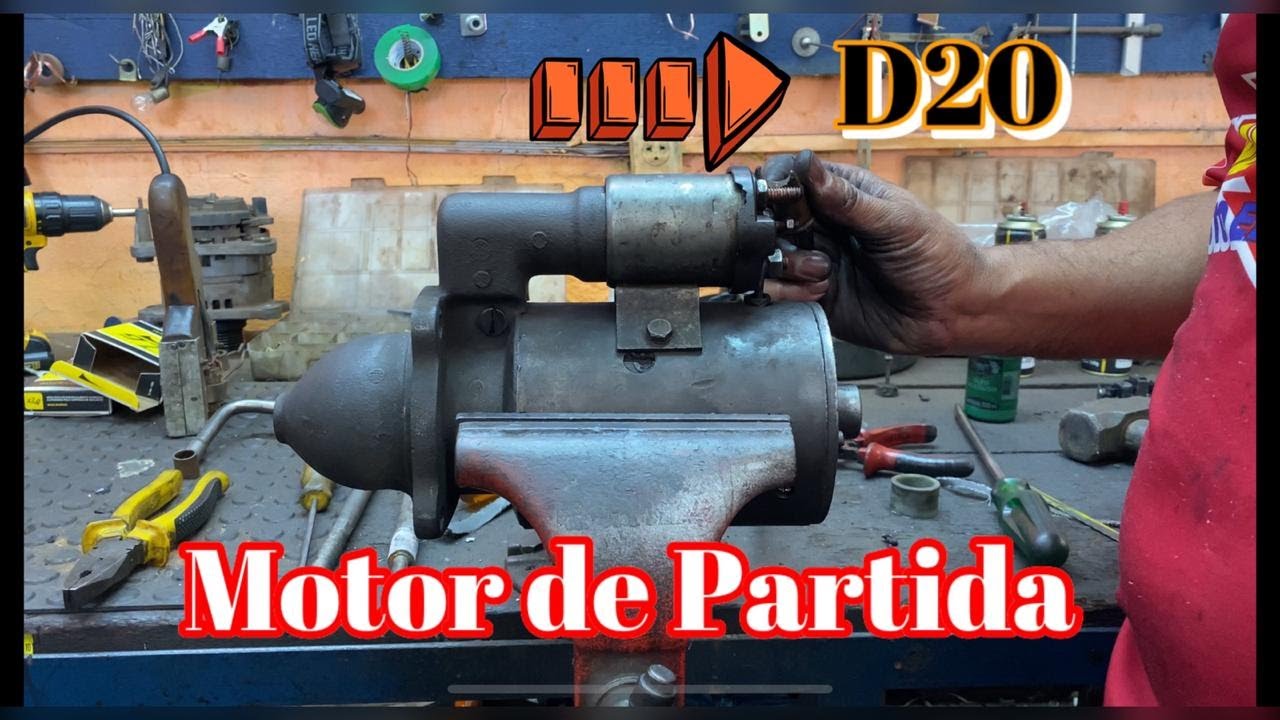 Conserto de Motor de Partida da D20 Chevrolet