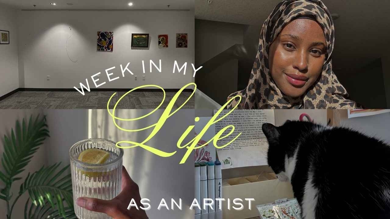 Life as an Artist 🎨 | Slow Mornings, Gallery Days & Studio Time