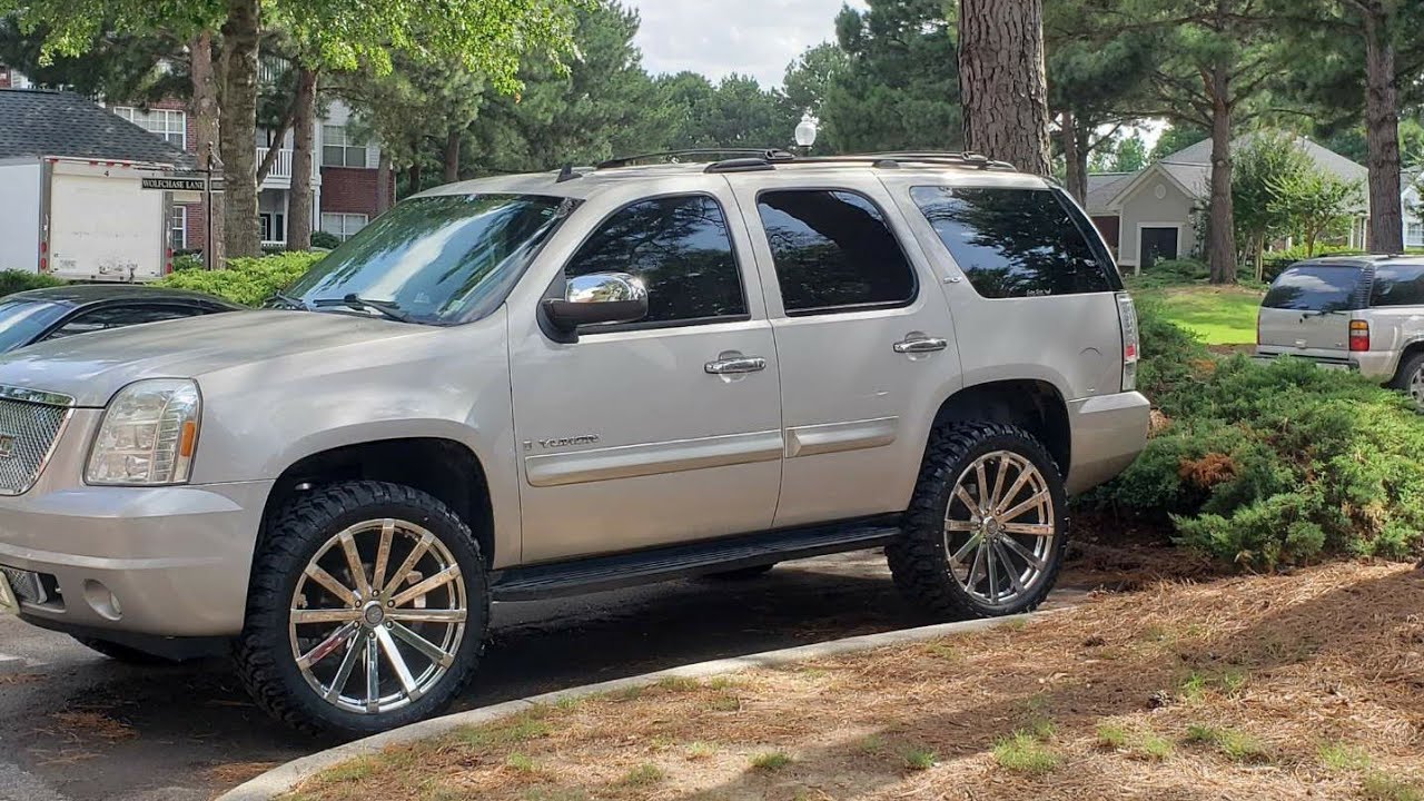 2008 Yukon 4inch lift on 24x35s
