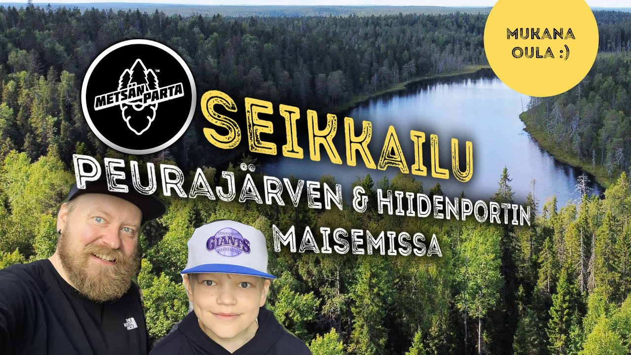 Seikkailu Peurajärven & Hiidenportin maisemissa! 🤠 Adventure in North Karelia - a night in the car