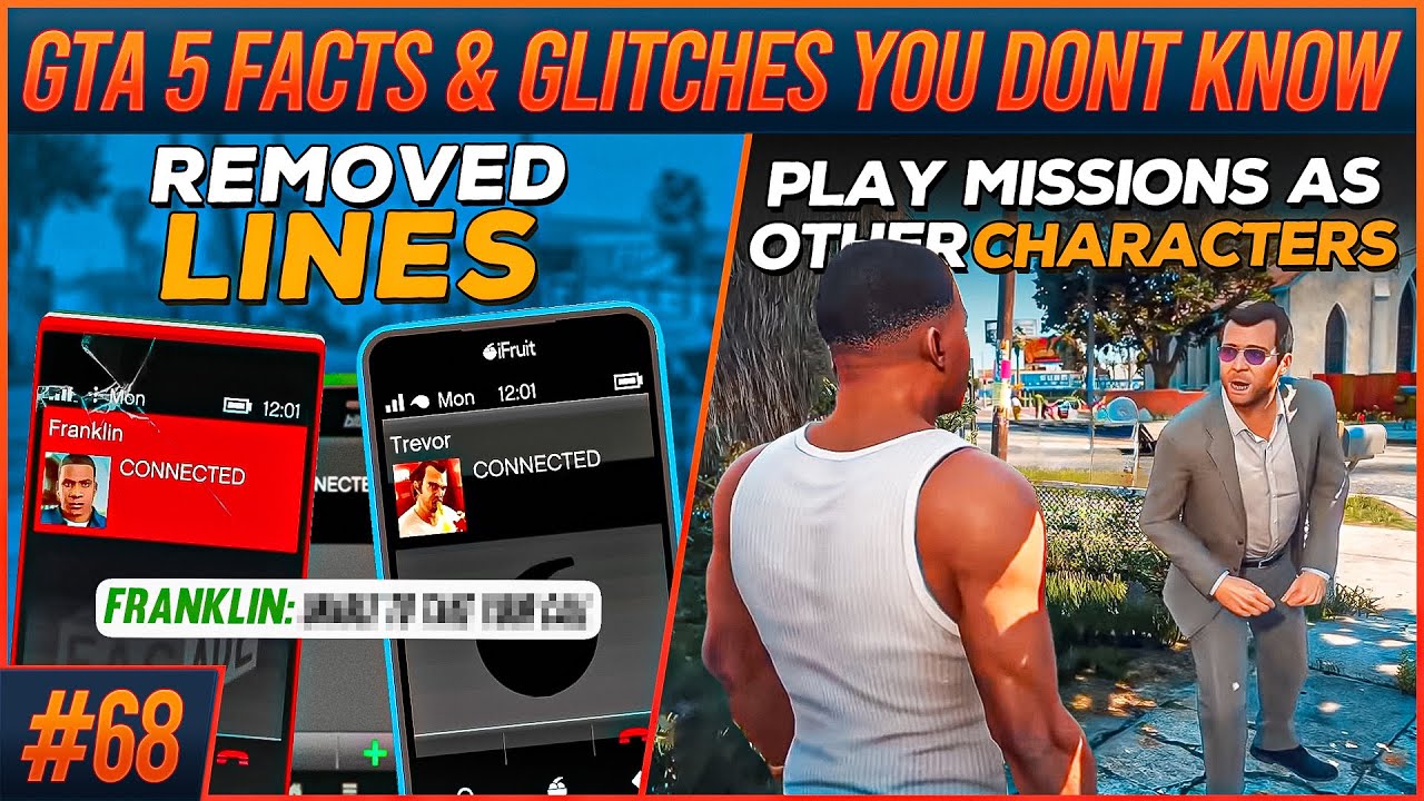 GTA 5 Facts and Glitches You Don't Know #68 (From Speedrunners)
