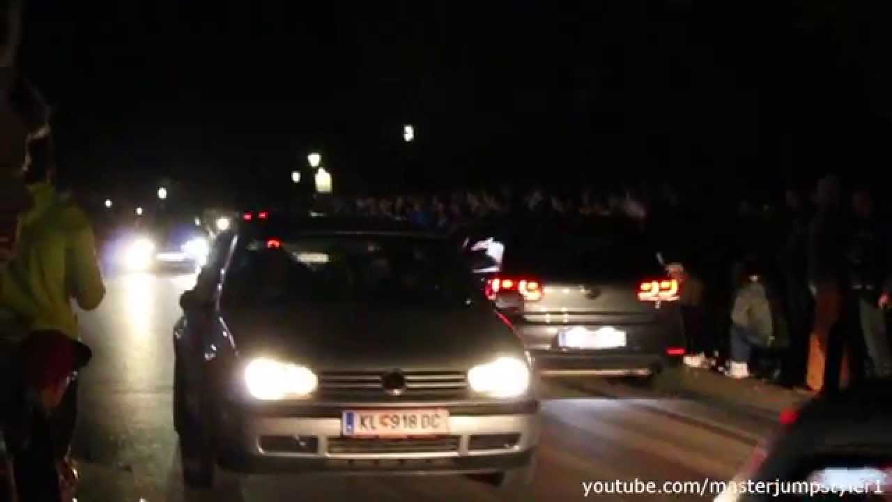 GTI Treffen 2015 IN 50 FPS | exhausts sounds, engines sounds, accelerations