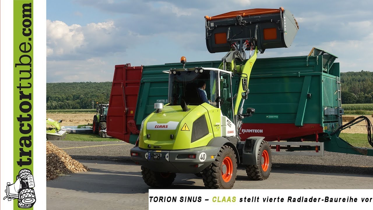 TORION SINUS – CLAAS stellt vierte Radlader-Baureihe vor - 2018
