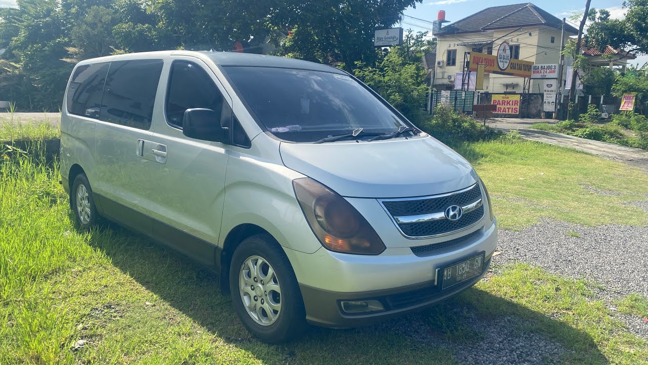 80 JT-an! Hyundai H-1 2.4 Matic 2008 ISTIMEWA Bensin Serasa Alphard 12 Seat Jok Kulit RWD AT 2010