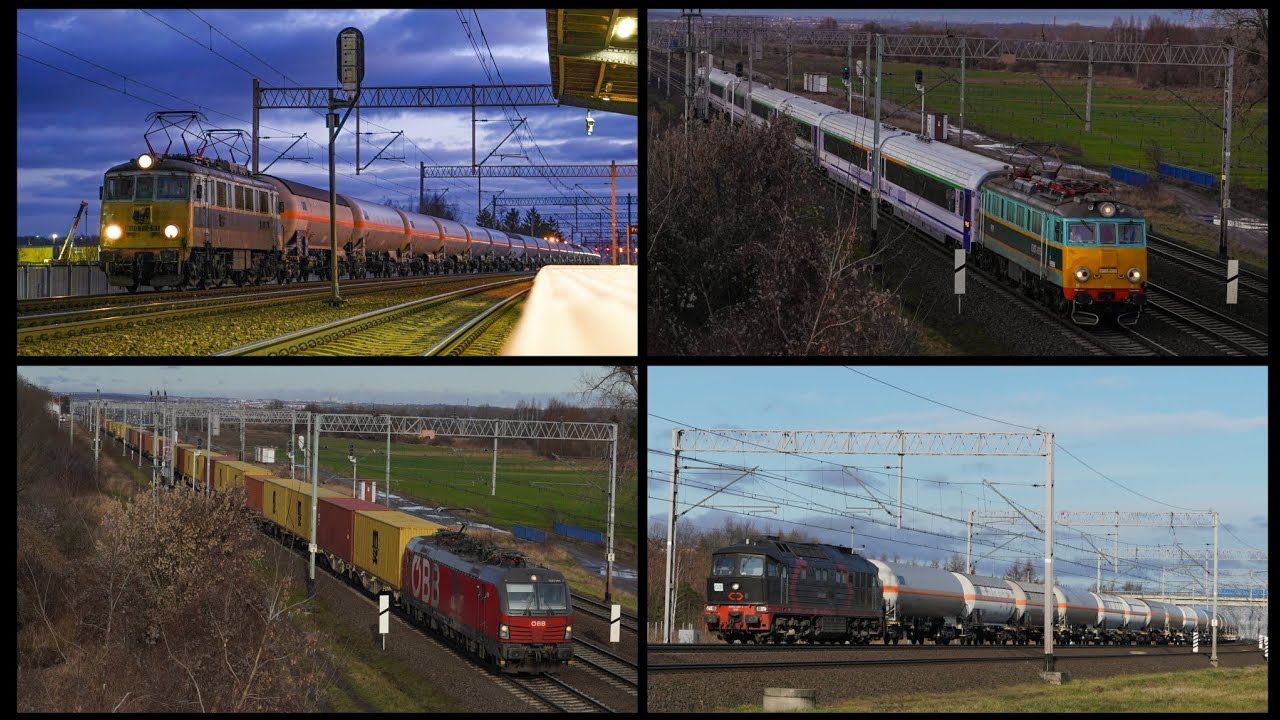 Pociągi Różyny 01.02.2025.