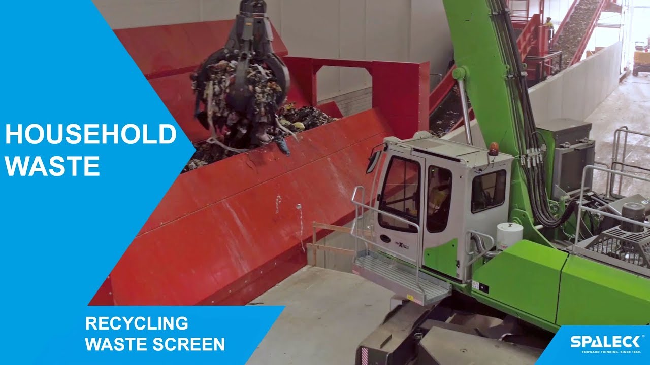 Waste recycling plant - Focus on screening technology