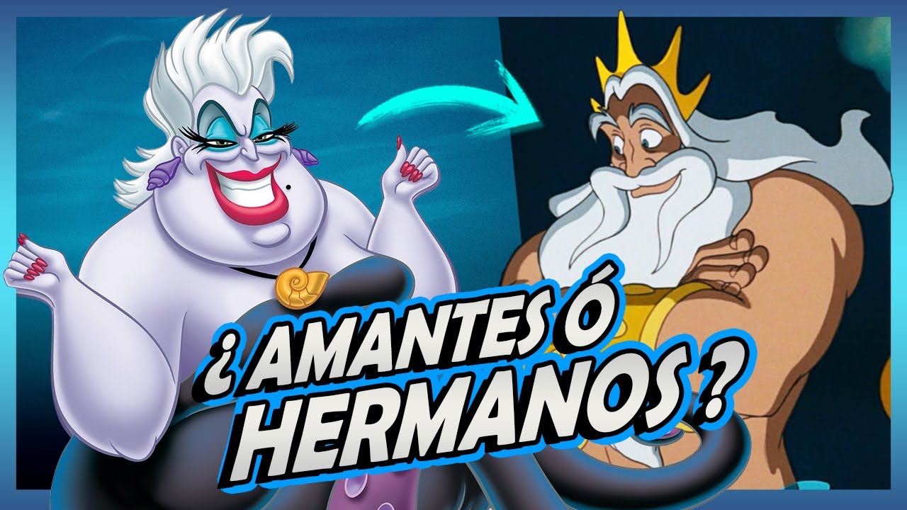 ¿ÚRSULA y TRITÓN son HERMANOS? 🧜‍♂️🐙