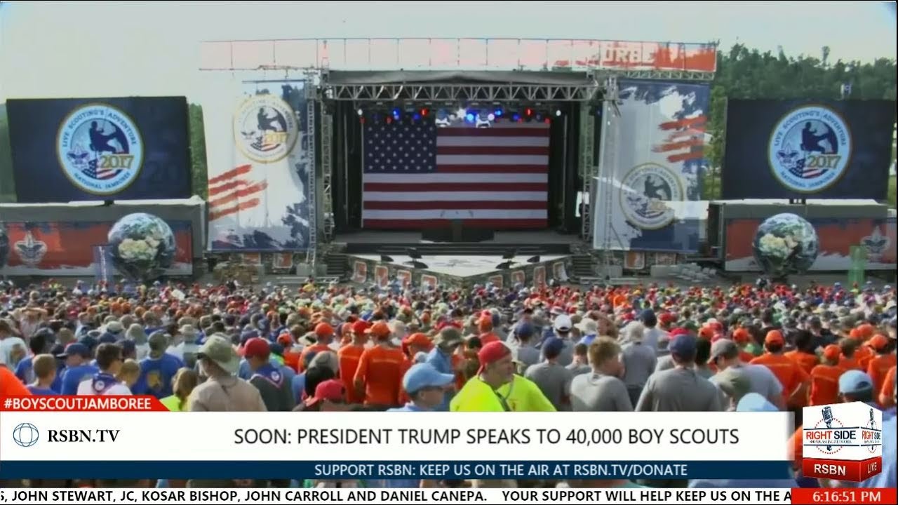 FULL SPEECH: President Trump Speech to 40,000 Boy Scouts at National Scout Jamboree