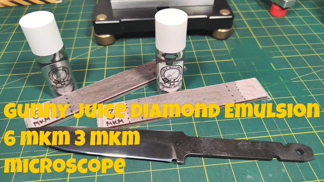 Gunny Juice Diamond Emulsion 6 мkм 3 мkм microscope