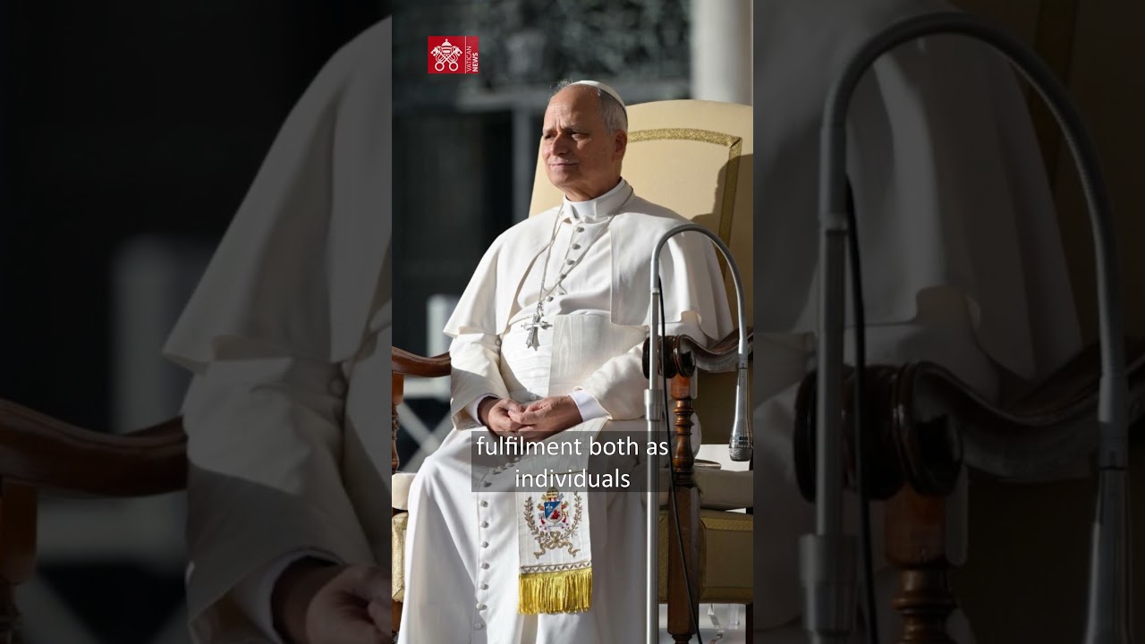 Reflection by Pope Leo XIV