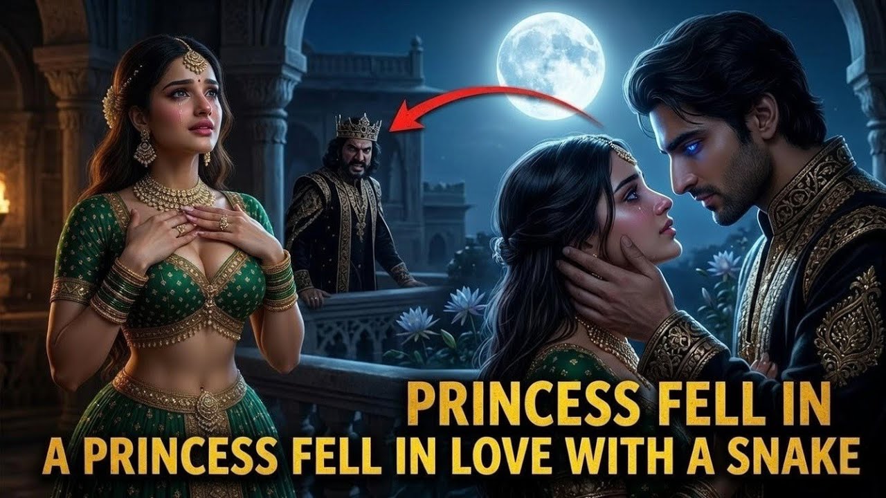 A princess who fell in love with a snake| राजकुमारी की शादी का षड्यंत्र | #hindifairytales 