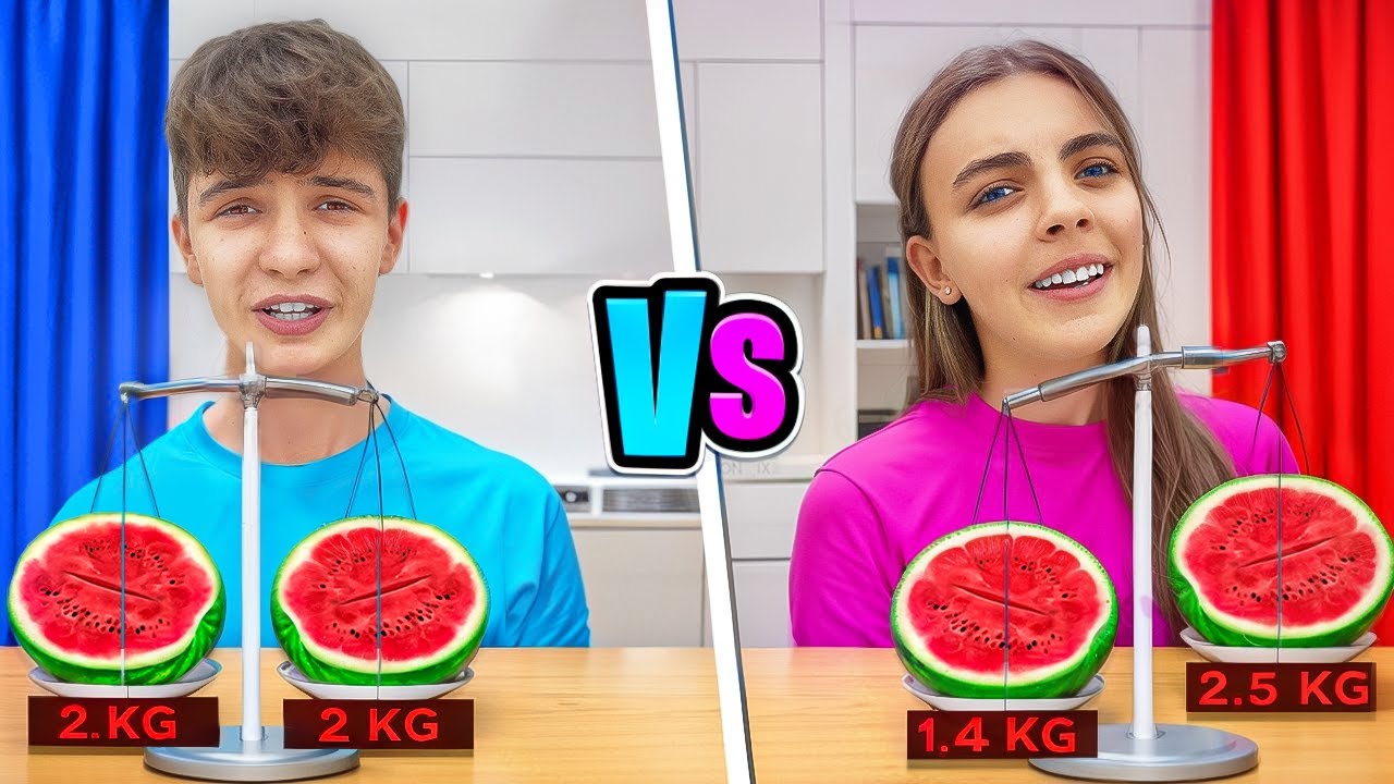TAIE  ÎN DOUĂ JUMĂTĂȚI IDENTICE CHALLENGE