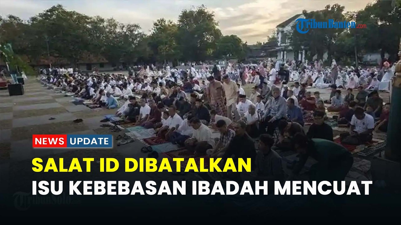 Salat Idul Fitri di Sukoharjo Dibatalkan, Panitia Diintimidasi dan Diancam Petugas Keamanan