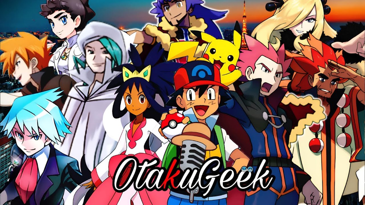 ♪ Garotas de Animes reagem Campeões (Pokémon) - CAMINHO DA VITÓRIA  @Chrono0 (as) Especial20K Part1
