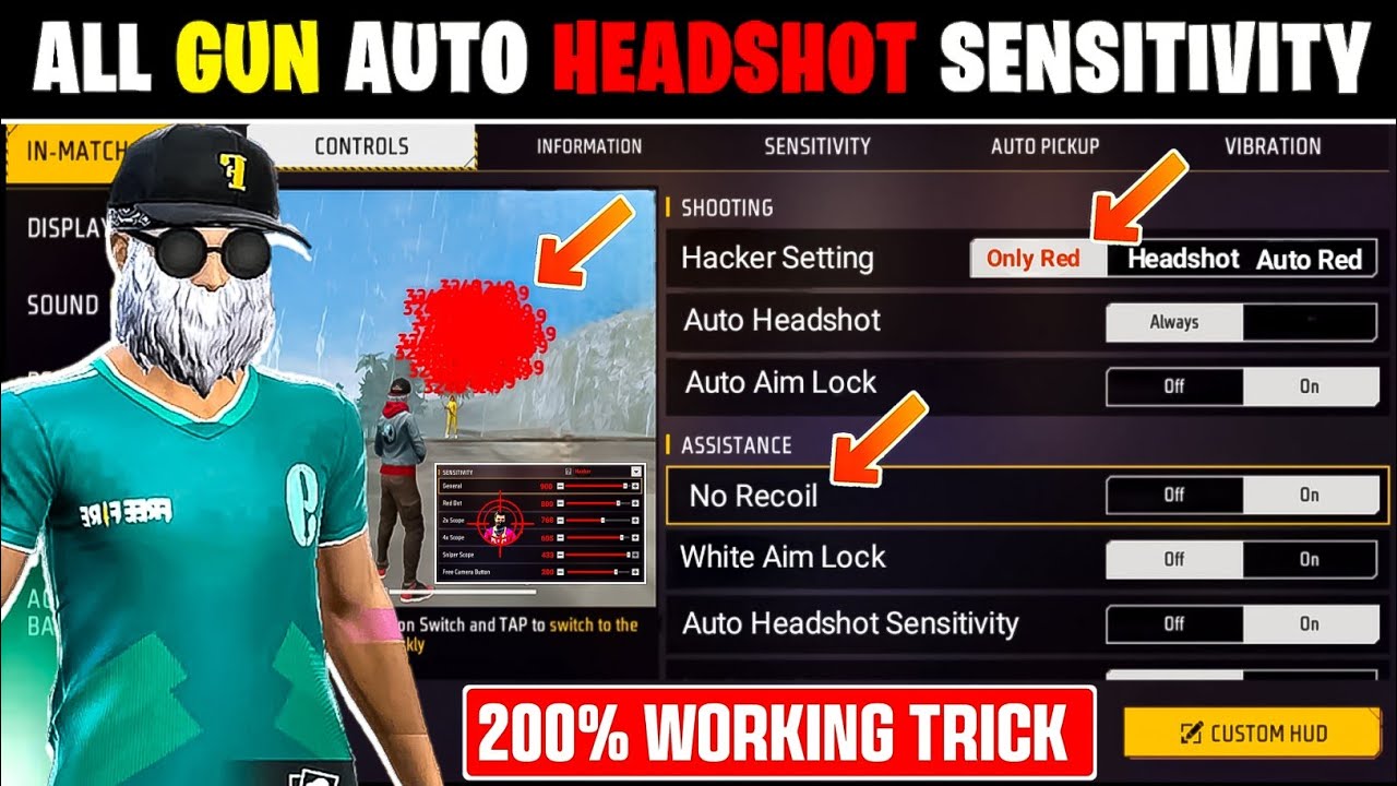 Free Fire Headshot Setting After Ob52 Update 2026⚡Best Sensitivity Settings ⚙️| Sensitivity Setting