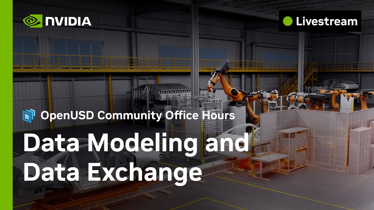 Building an OpenUSD Pipeline With Data Modeling | OpenUSD Community Office Hours