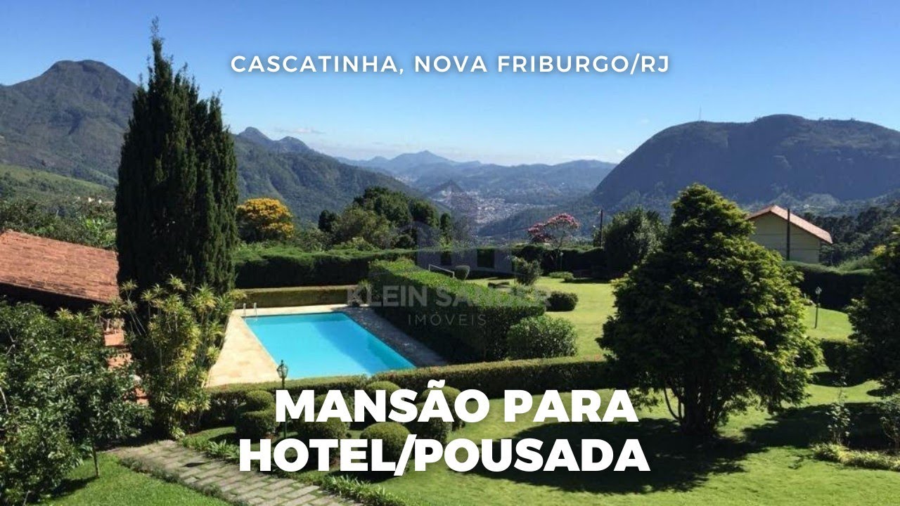 Mansão no Cascatinha com 6 Suites, 5.000,00m², à venda por R$3.600.000 - Nova Friburgo/RJ.
