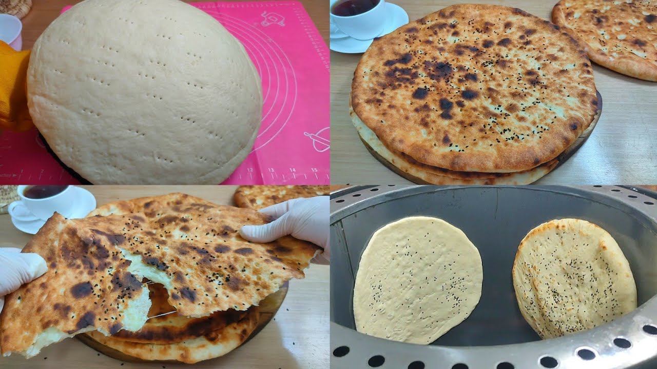 أنجح طريقة لعمل خبز التميس بالتنور بحشوة الجبن وبدون جبن والنتيجة طعم لا يقاوم 😍👌🏻