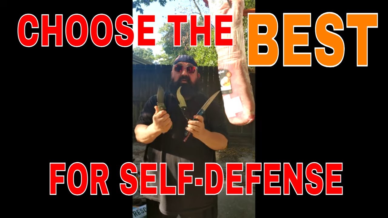 Which Knife is Right for Self-Defense? A Comparison of 3 Deadly Options