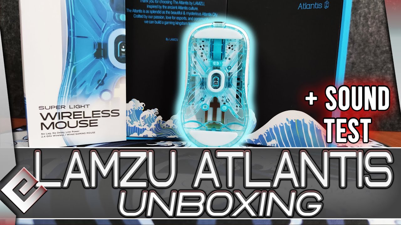 LAMZU ATLANTIS UNBOXING + SOUND TEST | 4K