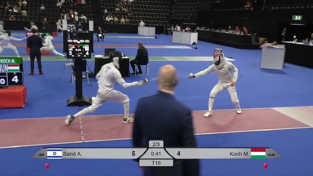 Euro Champs 2024 SME - L16 - Alon Sarid ISR v Mate Tamas Koch HUN
