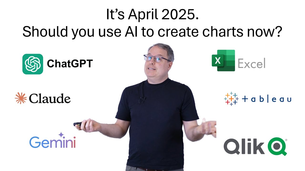 Should you use AI to create charts now, instead of Excel/Tableau/etc.?
