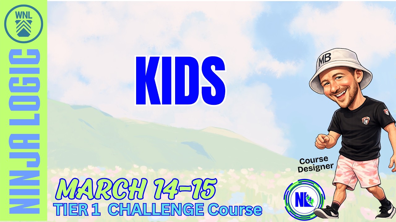 NINJA LOGIC - Tier1 - Challenge - Kids