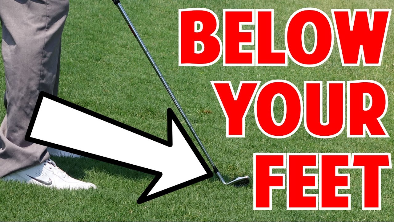 Golf Tips | How to Hit a Ball Below Your Feet