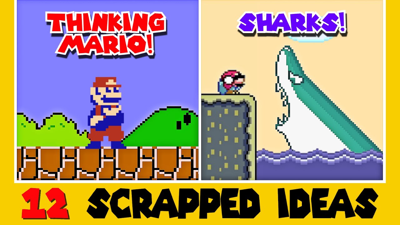 12 Scrapped Cool Things in Super Mario games (Part 2)