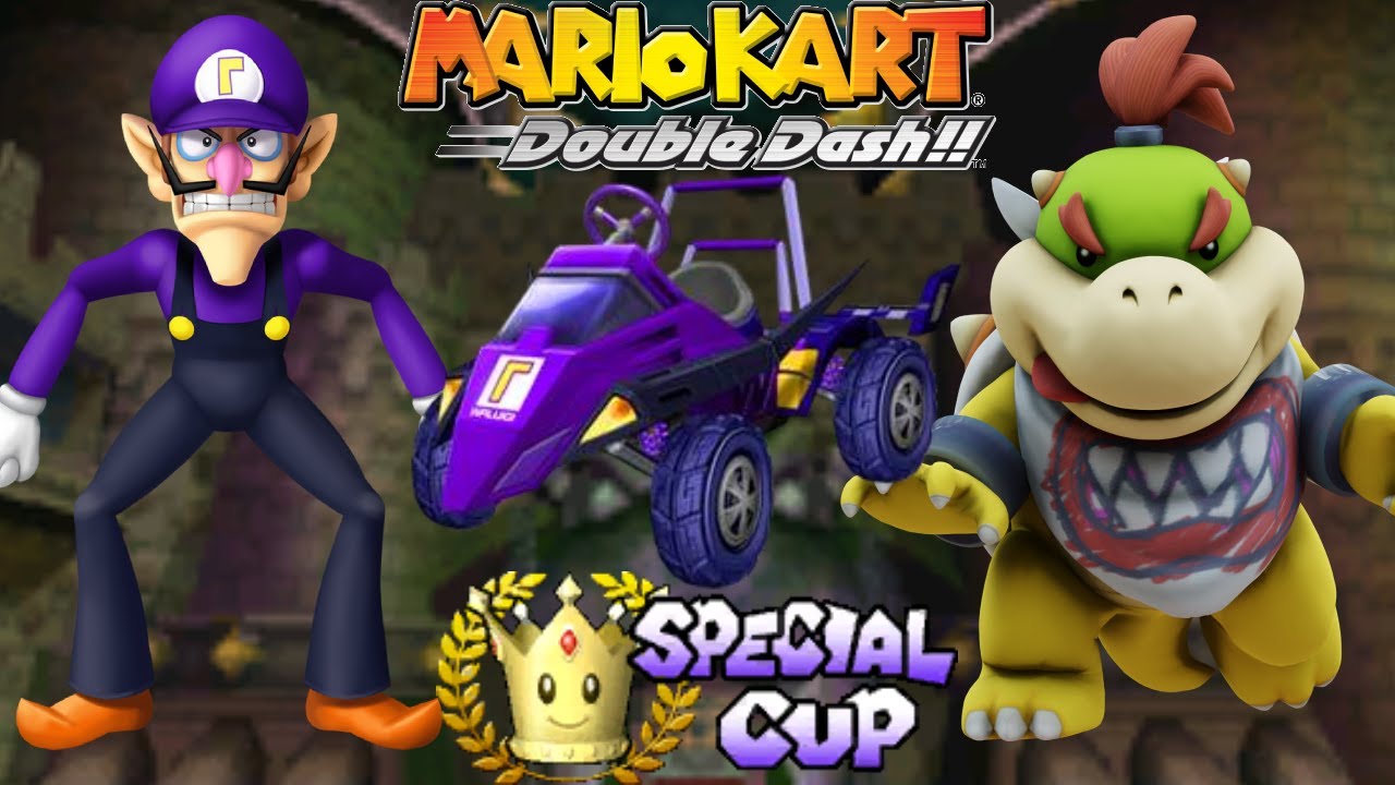Mario Kart Double Dash Special Cup 150cc (Waluigi & Bowser Jr)