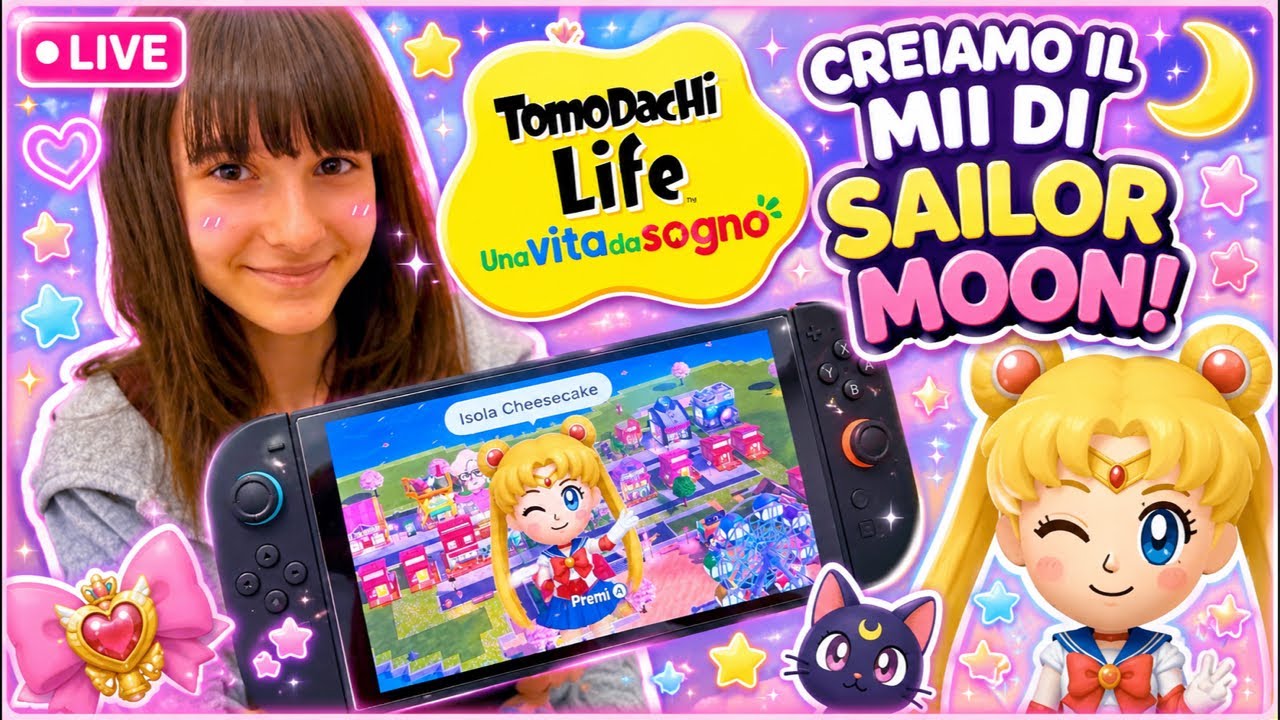 Creiamo Sailor Moon su Tomodachi Life