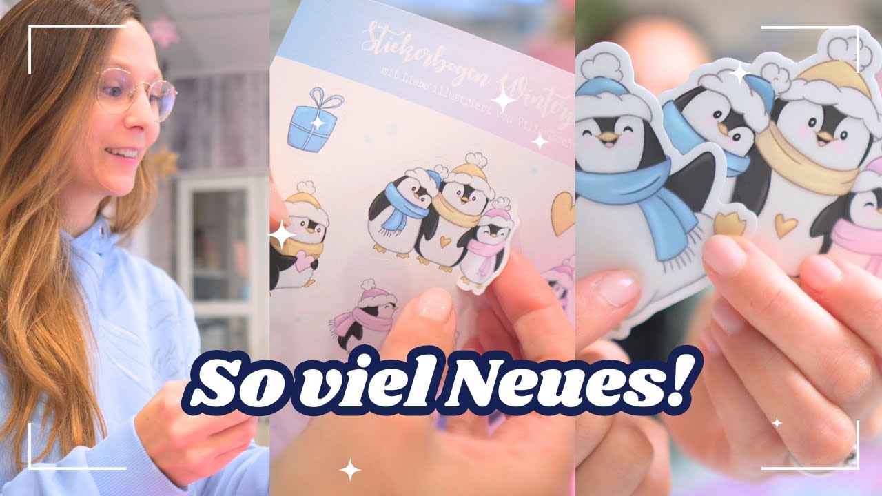 Produkt-Lieferungen, neue Täschchen & Pinguinserie – eine volle Woche im Atelier