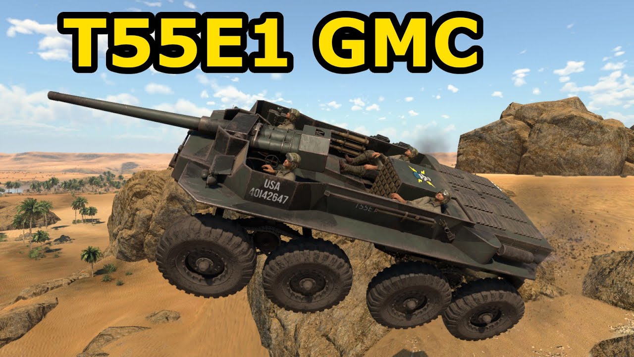 Bojowy karton | T55E1 GMC | War Thunder