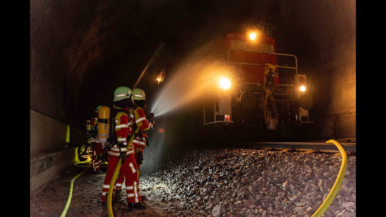 Interkommunale Einsatzübung der Feuerwehr Rottweil im 