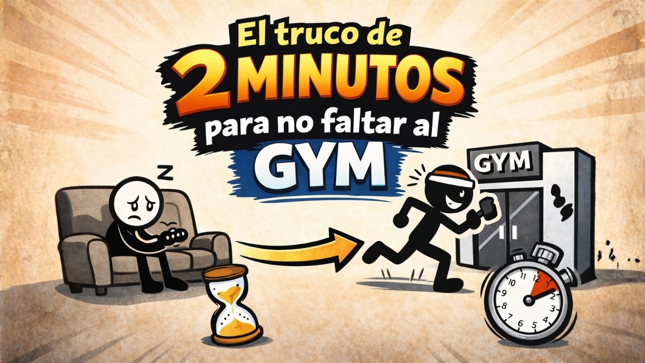 El sistema simple para NO abandonar el gimnasio