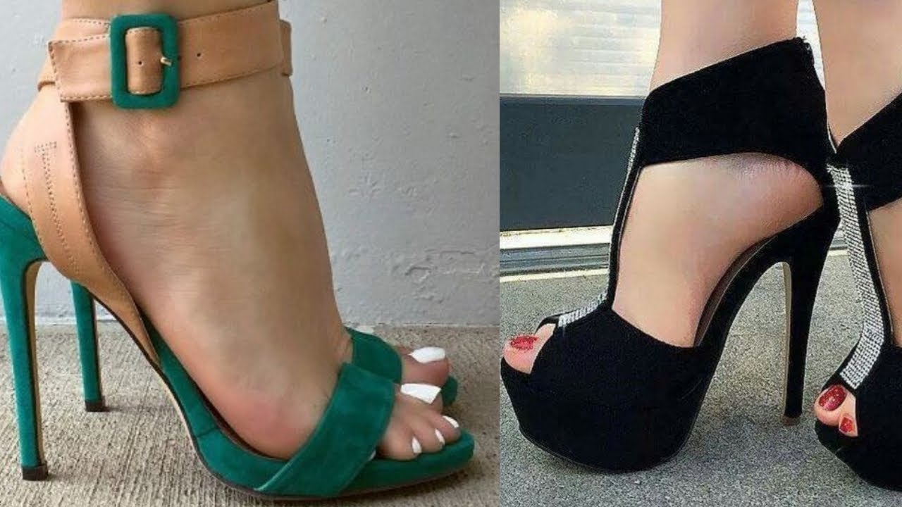 Comfortable High Heel Shoes Sandals for women 2024 Footwear