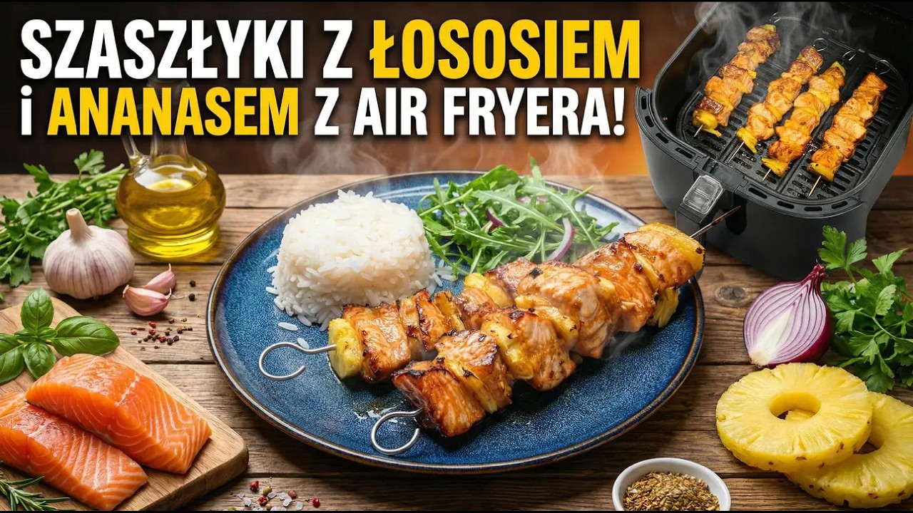 Szybki Obiad z Łososia i Ananasa Gotowy w Kilka Minut!
